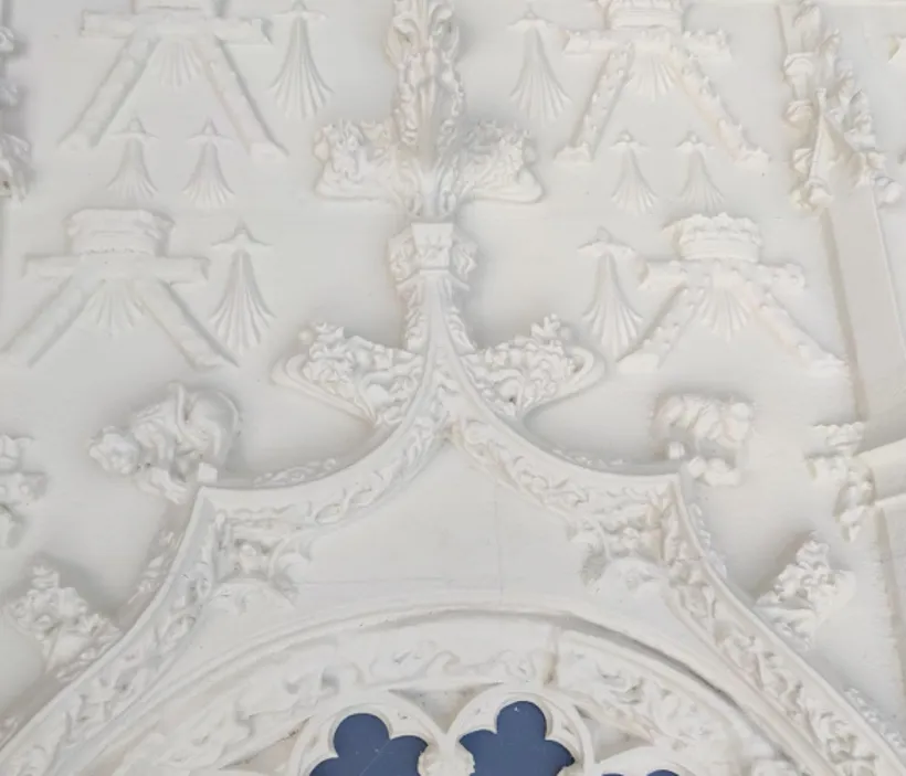 Maquette de la tour de la couronne d'or du Chateau des Ducs de Bretagne